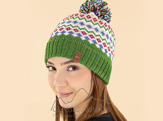 Jordana Alpaca Hat - Fleece Lining