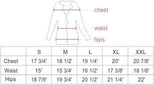 Alpaca Coat Sweater with Fur Size chart