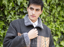 Men's Alpaca Barn Jacket | Classic Alpaca Peru