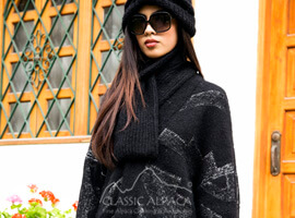 Textured Oversized Long Jacket