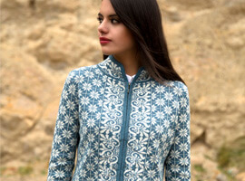 Norwegian Alpaca Cardigan