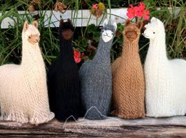 Needle Felted Suri Baby Alpaca 9.5 inches