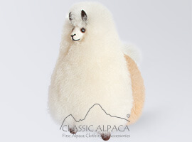 Baby Alpaca Fur-Standing Alpaca 6"