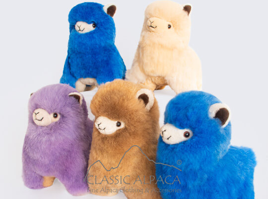 Baby Alpaca Fur- Cartoon Alpaca 11"