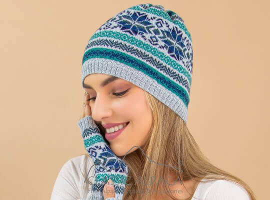 Annika Nordic Alpaca Hat