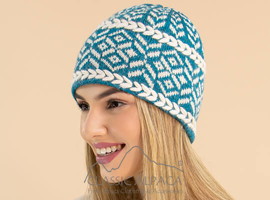 Reversible Alessia Alpaca Hat