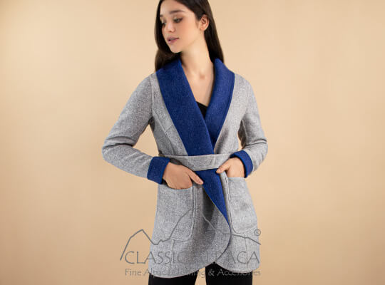 Stella Alpaca Reversible Coat