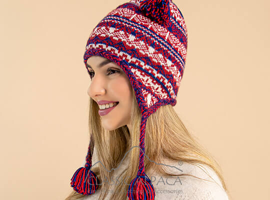 Bora Alpaca Hat with Ear Flaps