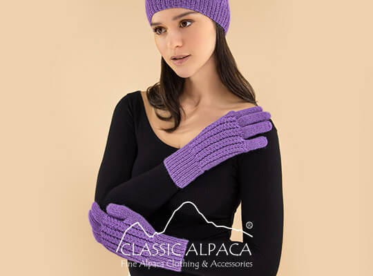 Aubrey Alpaca Knit Gloves