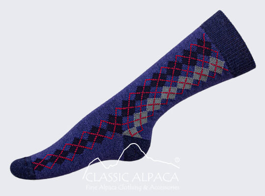 Premium Classic Diamond Crew Socks