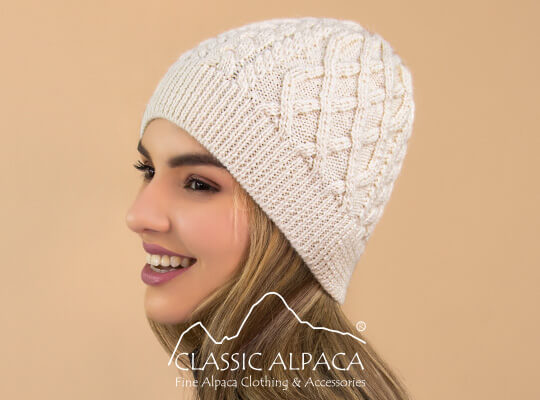 Clara Cable Alpaca Hat