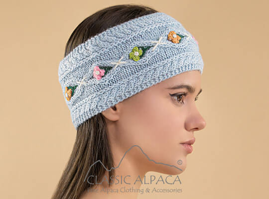 Florencia Lace Alpaca Headband