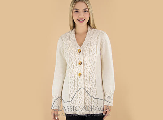 Tessa Alpaca Cardigan
