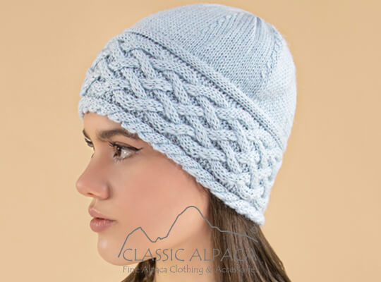 Sidney Cable Alpaca Hat