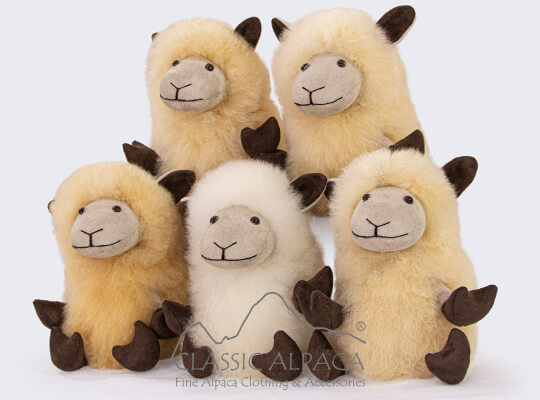Baby Alpaca Fur-Sheep 10 inches
