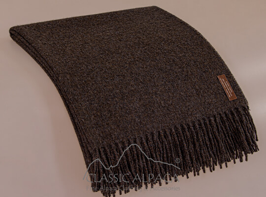Woven & Brushed Imperial Baby Alpaca Throw Woven & Brushed Imperial Baby Alpaca Throw