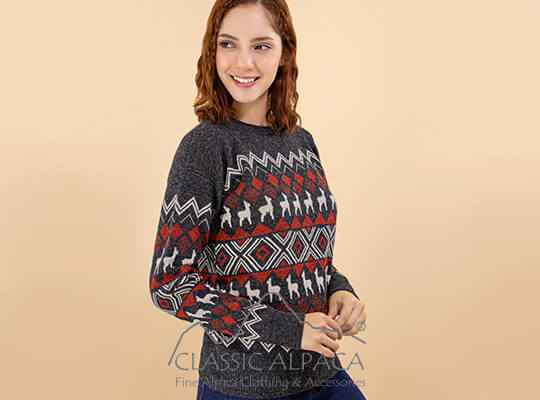 Unisex Mountain Alpaca Sweater