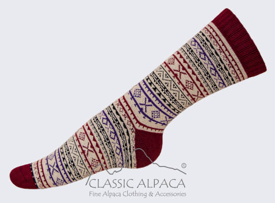 Baby Alpaca Winter Unisex Socks