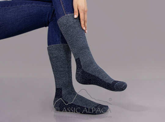 Alpaca Hiker Unisex Socks