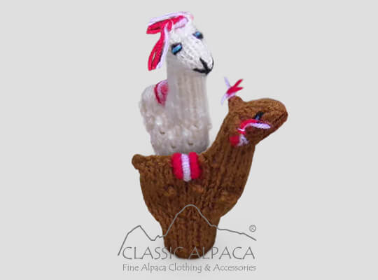 Alpaca Finger Puppets - Alpacas