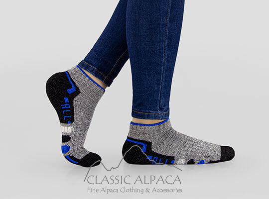 Premium Alpaca Ankle Compression Running Socks