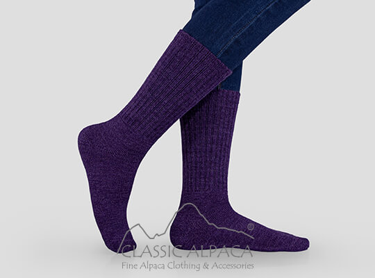Alpaca Crew Socks