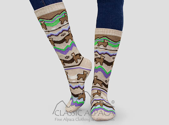 Alpaca Trails Alpaca Unisex Socks