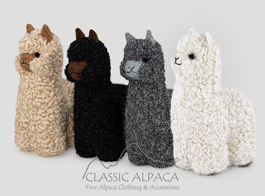 Needle Felted Baby Alpaca