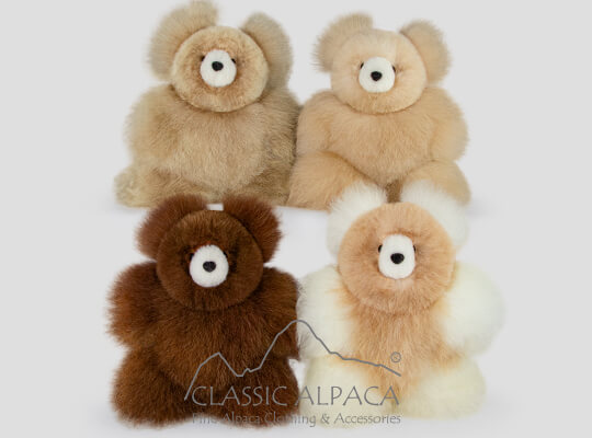 BABY Alpaca Fur-Teddy Bear 10"