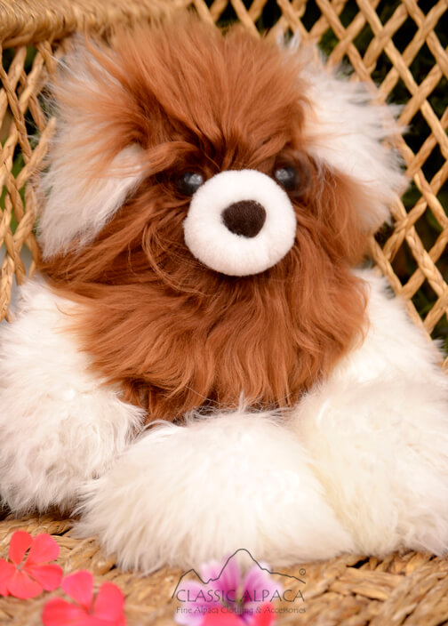 PREMIUM Baby Suri Alpaca Fur - Teddy Bear 10"