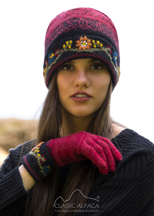 Bloom Alpaca Hat-Fleece Lining