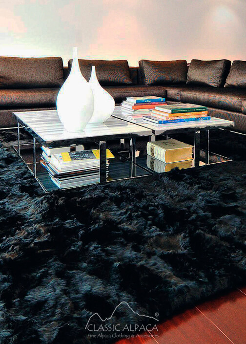 LUXURY Baby Alpaca Fur Rug