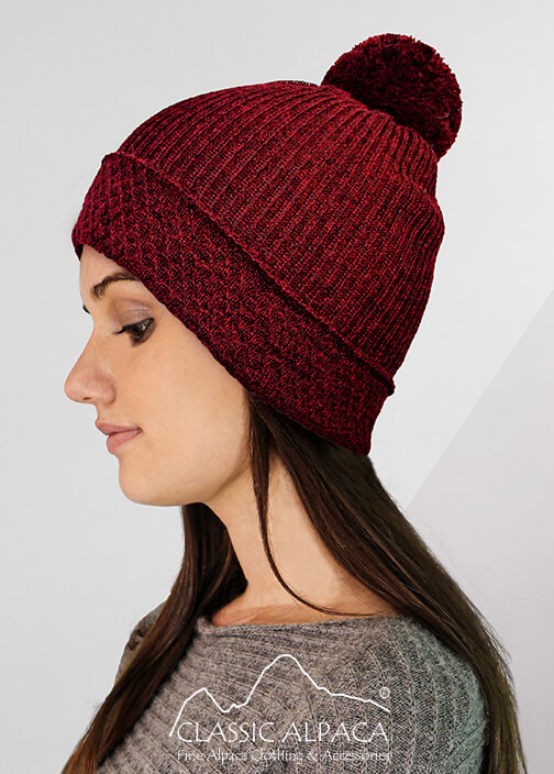 Bohemia Baby Alpaca Pom Pom Hat
