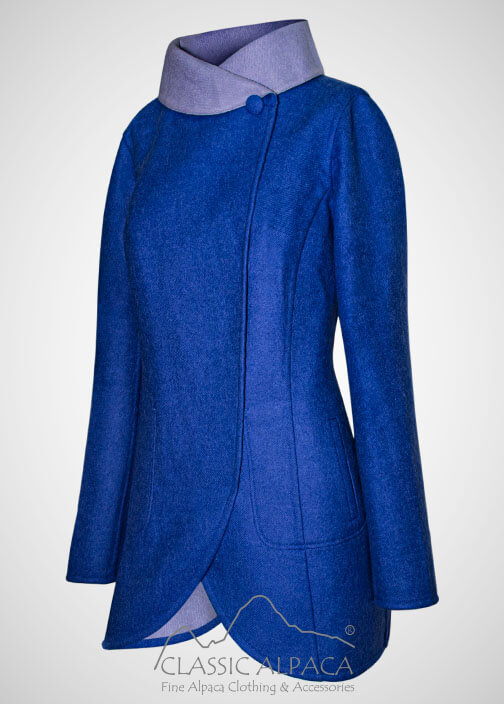 Annastasia Baby Alpaca Double-Face Coat