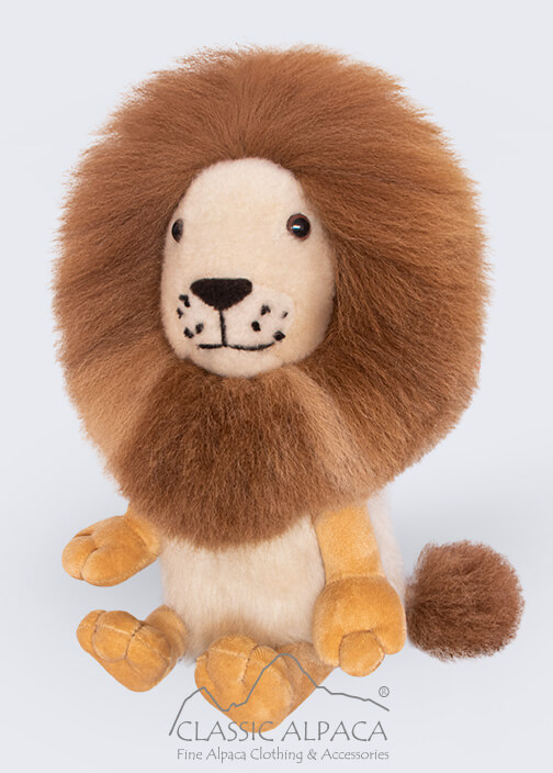 Baby Alpaca Fur-Lion Ornament 18"