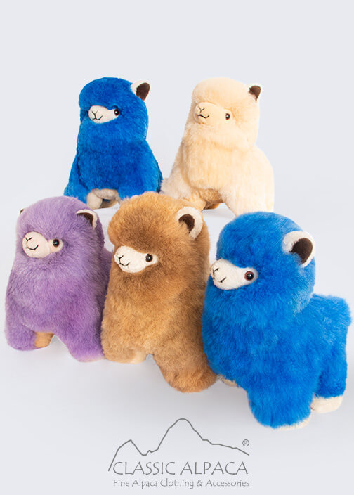 Baby Alpaca Fur- Cartoon Alpaca 11"