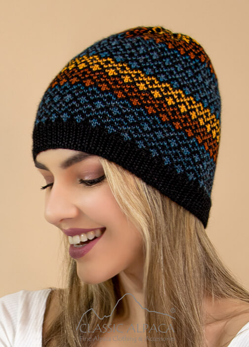 Garnet Baby Alpaca Hat