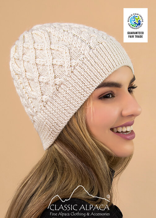 Clara Cable Alpaca Hat