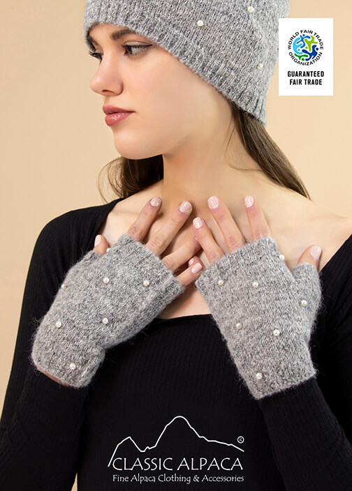 Amber Alpaca Fingerless