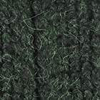 Alpaca Cable Fingerless Gloves / Dk. Green Mlge.