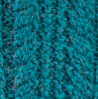 Alpaca Cable Fingerless Gloves / Blue Ocean