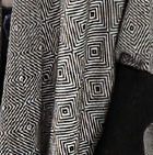 Vera Baby Alpaca Cape / Black - Natural