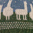 Alpaquita Knit Hat / Mixt. Green Mlge.-Sky Mlge.-Natural