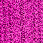 Alpaca Cable Fingerless Gloves / Dk. Magenta