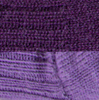 Reversible Alpaca Gloves Heavy Weight / Purple-Violet