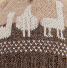 Alpaquita Knit Hat / Mixt Brown Heather-Beige-Natural