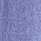 Woven & Brushed Herringbone Baby Alpaca Scarf / Light Steel Blue - Denim