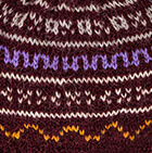 Baby Alpaca Toddler Hat / Mulberry