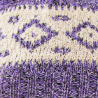 Dallas Baby Alpaca Gloves / Mixt. Natural-Lavender