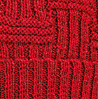 Brittany Fur Pompom Alpaca Hat / Scarlet